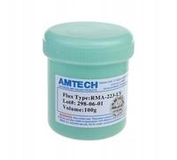 Amtech RMA-223-UV Flux Gel 100g - Alta Intensità, Tracciabile UV, Non Corrosivo | Per BGA, IC, PCB | Pasta per Saldatura di Precisione | Accessorio Elettronica