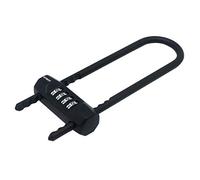 Amtech T1888 - Lucchetto a combinazione regolabile a 4 cifre, colore: Nero