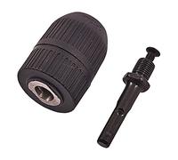 Amtech V1280 Mandrino a Chiusura Rapida con Adattatore SDS, Multicolore, 1/2 pollice
