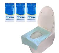 AMTOL - Cuscino per WC usa e getta, 30 pezzi, per accessori da viaggio, extra grande, impermeabile, per donne, bambini, vasino per adulti (30 pezzi)