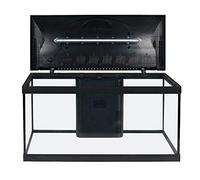 Amtra Basic 80 LED - Acquario completo di 95 litri, illuminazione 8 watt, filtro interno e riscaldatore, 80x32x45 cm