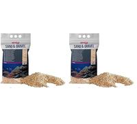 Amtra Croci A4022071 Ghiaia per Acquari, Ambra (Confezione da 2)