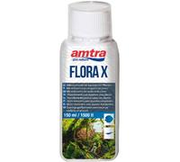 Amtra Flora X Integratore di Ferro e Microelementi per Crescita Rigogliosa Piante Acquario 150 ml