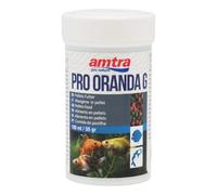 Amtra Pro Oranda Gran 100 ml - Mangime completo in granuli per pesci rossi, Orifiamma e affini, per acqua dolce e salata