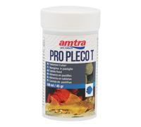 Amtra Pro Pleco Tabs 100 ml - Mangime completo in tavolette a base di lignina e minerali, per pesci gatto, Loricaridi, per acqua dolce