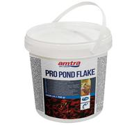 Amtra Pro Pond Flake 5000 ml - Mangime completo in scaglie per Carpe Koi e pesci rossi d'acquario e laghetti ornamentali, in fiocchi