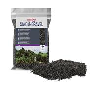 Amtra Quarzo Ceramizzato Nero - Sabbia Naturale per acquari al Quarzo, per Acqua Dolce e salata, Grana 1,6-2 mm, 2 kg