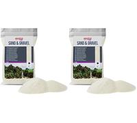 Amtra - Sabbia Bianca Sottile per acquariofilia 0,1-0,3 mm, 5 kg (Confezione da 2)