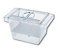 Amtra Sala parto acquario 3 in 1 con coperchio, galleggiante, trasparente, 12x6x6 CM