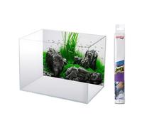 Amtra Sfondo Doppio Amazonia - Sfondo Poster per Acquario, Decorazione a Doppia Stampa HD, Double Face, Impermeabile, Formato 45x100 cm