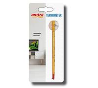 Amtra - Slim, Termometro Per Acquario in Vetro, Con Ventosa, Galleggiante, Preciso e Veloce