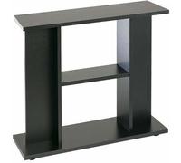 Amtra Supporto System 80 Black - Mobile in Legno per Acquari, 80x32x70 cm Nero, Base Universale con mensola, montaggio facile, Stile Classico ed Essenziale, adatto ad ogni arredo, Made in Italy