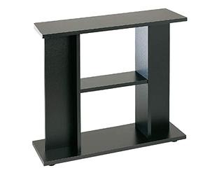 Amtra Supporto System 80 Black - Mobile in Legno per Acquari, 80x32x70 cm Nero, Base Universale con mensola, montaggio facile, Stile Classico ed Essenziale, adatto ad ogni arredo, Made in Italy