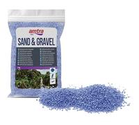 Ghiaia per acquario Amtra - Quarzo ceramizzato azzurro 2-3 mm - 1 Kg - 1° ORDINE? scegli lo sconto BZR5 / BZR20 + 200 punti fedeltà azzurro