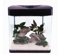 Amtra Wave Nanoaquarium Laguna Nero, Completo con LED e Filtro 20L