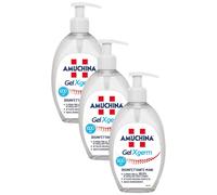 AMUCHINA Gel Mani Disinfettante Trasparente 1 pezzo (Confezione da 3)