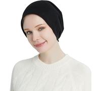 AMUCK Cappello unisex con protezione EMF, protezione contro le radiazioni a microonde, con teschio elasticizzato, blocco 5G WiFi RF EMF, torri cellulari, Nero , Etichettalia unica