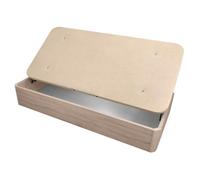 amuéblate online - Canapé apribile apertura laterale in legno con grande capacità, spazioso, traspirante e resistente, angoli arrotondati, 90 x 190, Cambria