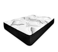 amuéblate online - Materasso viscoelastico ibrido Visco Box con nucleo a molle insacchettate, comfort ottimale, fermezza intermedia, antiacaro antibatterico e ipoallergenico 150 x 200