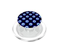Amuleto bianco blu talismano Nazar Turchia Malocchio PopSockets PopGrip per MagSafe