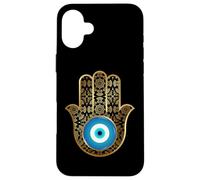 Amuleto malocchio Hamsa mano Mandala Custodia per iPhone 16 Plus