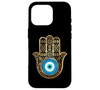 Amuleto malocchio Hamsa mano Mandala Custodia per iPhone 16 Pro