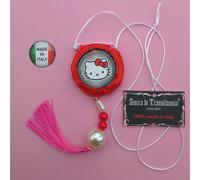 amuleto pendente pendaglio collana da donna gatto gattino gioiello hello kitty