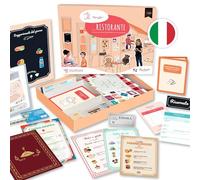 Amulette - Il Mio Ristorante - Gioco Educativo da 5 a 10 Anni - 40+ Accessori per Giocare al Ristorante e lo Chef - Set Regalo per Bambini Ragazza Ragazzo Cucina - RISTO