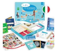 Amulette - Se Fossi Veterinario - Gioco Educativo da 6 a 10 Anni - 70+ Accessori per la Cura Degli Animali - Kit Veterinario - Regalo per Bambini e Bambine - VETIT