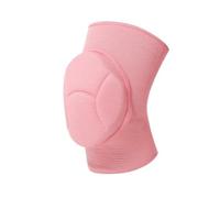 AMULONG Ginocchiera Sportiva Antiscivolo Ginocchiere Cuscinetti In Schiuma Ispessita Antiscivolo Protezioni For Ginocchia Adatte For Gli Sport Di Ciclismo Da Ballo Maniche Traspiranti(Pink,S)