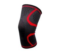 AMULONG Ginocchiera Sportiva Antiscivolo Un paio di ginocchiere sportive Ginocchiere universali Tutore supporto for tendine rotuleo del ginocchio sportivo Maniche Traspiranti(M)