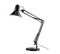 AMULONG Lampada da Lettura per Camera Lampada Da Scrivania A Braccio Oscillante Protezione Per Gli Occhi Camera Letto Comodino Studio Tavolo Pieghevole A LED Lampade Lampada da Scrivania(Black)