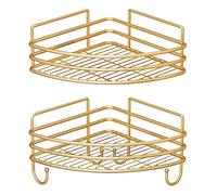 AMULONG Mensola da Doccia Cestello Per Doccia Ad Angolo Mensole Per Con Montaggio A Parete No Drill Rack Per Per Bagno WC Accessori da Bagno o Cucina(D)