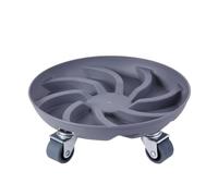 AMULONG Rullo per Piante, Ruota Universale in Ferro con Grande capacità di Carico E Freno, Vassoio Mobile for L'acqua Rotoli per Piante, Sottovasi