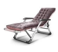 AMULONG Sedia Sdraio Pieghevole da Esterno, Sedia A Sdraio Pieghevole Sedie A Reclinabili Da Viaggio Portatili Per Esterni Giardino Patio Beach Arredo Esterno(Pink cushion)