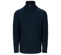 Amundsen Sports - Peak Half Zip - Pullover in lana merino XL blu