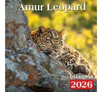 Amur Leopard Calendar 2026: Rare and Elusive Big Cats in the Wild
