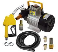 AMUR Pompa TRAVASO Diesel Pompa Olio COMBUSTIBILE da 230V Standard-4" ELETTROPOMPA TRASFERIMENTO Pompa per TRASFERIMENTO E RIFORNIMENTO Kit Pompa ASPIRAZIONE