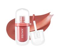 Amuse JEL-FIT TINT Texture gelatinosa a lunga durata 12 ore Tinta per labbra idratante Vegan in formato pratico per i viaggi (07 CARAMEL)