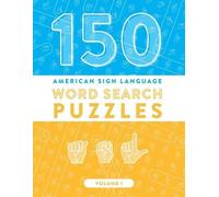 Amusement Shark Publish 150 American Sign Language Word Search Puzz (Tascabile)