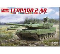 Amusing Hobby 35A058 Leopard 2 A8, scala 1:35, modellismo in plastica, carro armato da combattimento