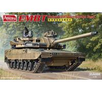 Amusing Hobby 35A066 EMBT - Enhanced Main Battle Tank - Kit modello 1:35 - Prototipo KNDS (Leopard 2 successori) - Prima edizione con bonus, stampa 3D e catena mobile - Non costruito