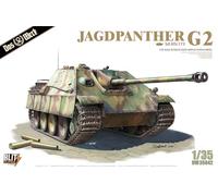 Amusing Hobby Das Werk DW35042 Jagdpanther G2 Sd.Kfz. 173 1:35 - Modellino in plastica Takom Super Blitz, tubo metallico, catene segmentate, parti in PE, 6 opzioni di marcatura
