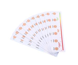 AMUSLESUR 10 Pezzi Righello 16x4 Cm per Misurazione del in Plastica Portatile Marcature Facili da Leggere per Cliniche e Consulti in