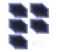 AMUSLESUR 100 Pezzi Carta da Ricalco Nera A4 per Tessuto, Legno e Tela | Foglio Monofaccia in Carbonio, Tracciatura Rapida e Precisa, Resistente All'usura, Stilo per Incisione