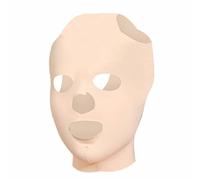 AMUSLESUR 1pezzi Mascherina Facciale Antitraccia Maschera Elastica per Viso Maschera Rassodante per Dormire Lifting per Viso