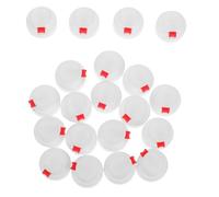 AMUSLESUR 20 Pezzi Tappi Bianchi per Bombolette Spray in Pe Ugello da 4mm per Controllo Preciso e Applicazione Versatile, per Riparazioni Auto e Miglioramenti Domestici