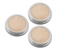 AMUSLESUR 3 Pezzi Base per Bottoni di Tromba e Tuba con Design a Scatto Sicuro in Metallo e Conchiglia, Accessorio Elegante e Versatile per Strumenti Musicali