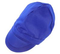 AMUSLESUR Cappello da Saldatura Protettivo Blu Ignifugo Traspirante e Resistente per Operai e Saldatori, per Ambienti di Lavoro Sicuri e Confortevoli