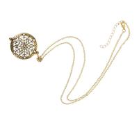 AMUSLESUR Collana Lente D'ingrandimento per Donna Ciondolo Vintage in Vetro, Accessorio per Lettura e Esplorazione, Gioiello Resistente Adatto a Ogni Occasione e Persone Difficoltà Visive